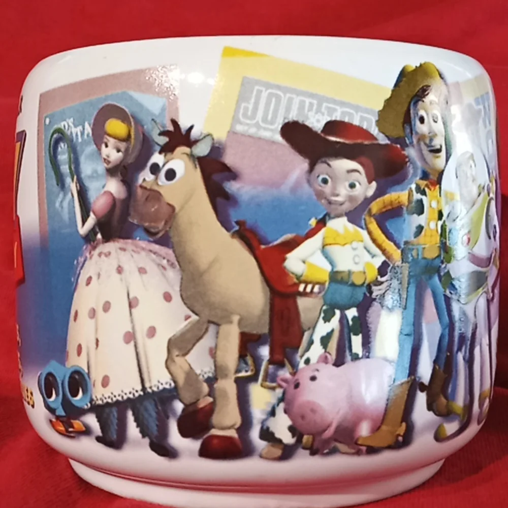 Disney/Pixar Toy Story Buzz-Woody-Jesse Coffee Mug. Collectibles. Excellent Cond - Picture 2 of 13